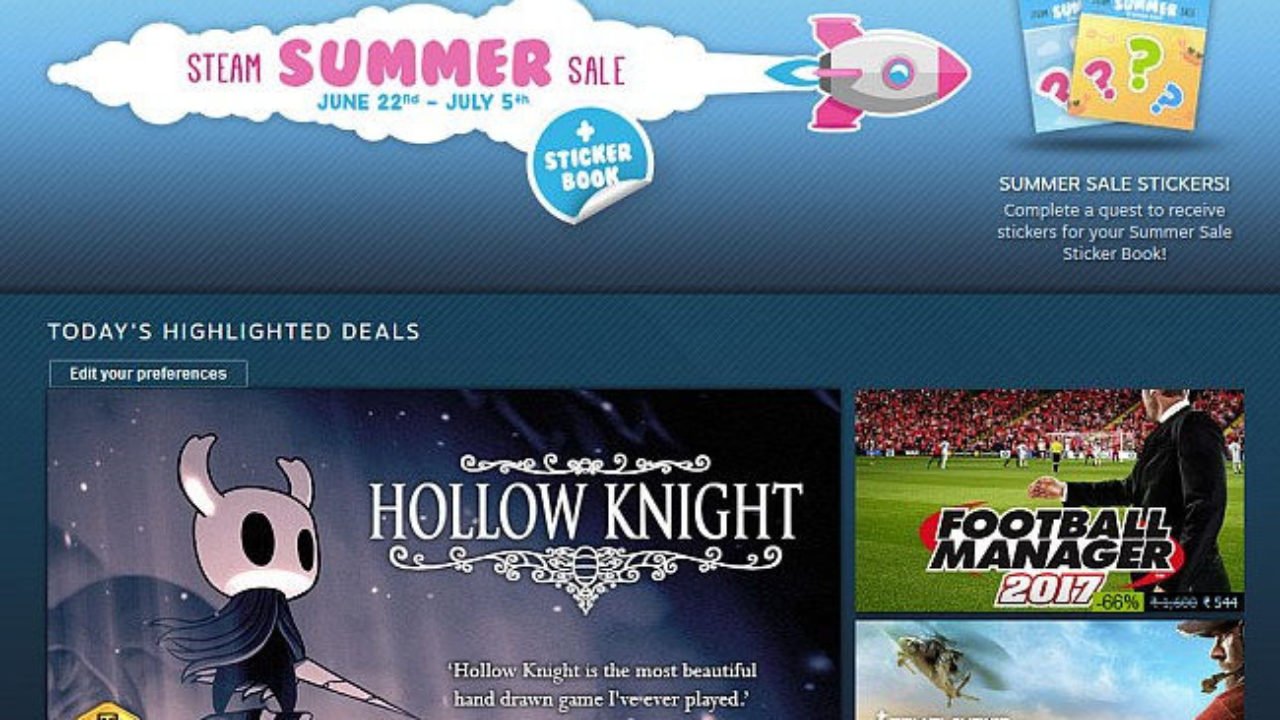 Steam Summer Sale 18 Will Begin On June 21 Mix India