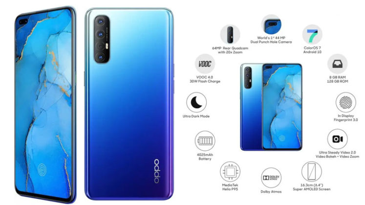 OPPO Reno 3 Pro Price in Kerala | Features ...