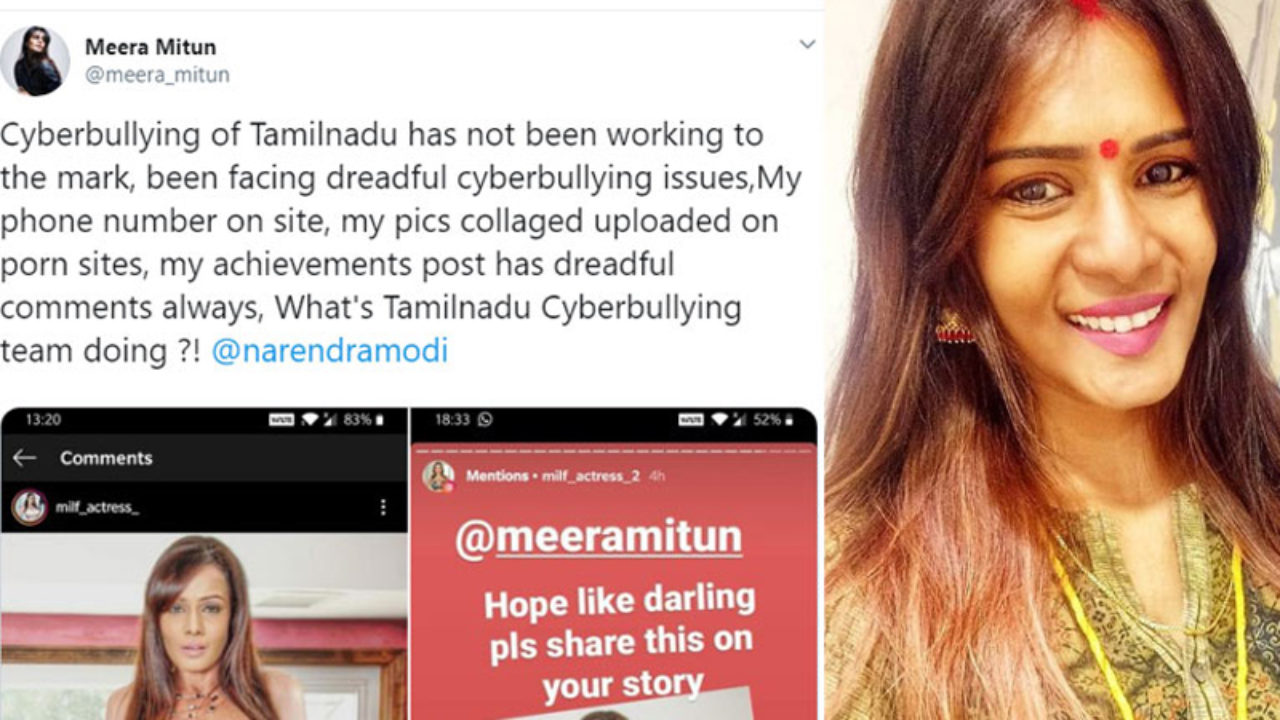 Meeranude - Morphed images on porn sites; Actress Meera Mithun with complaint ...