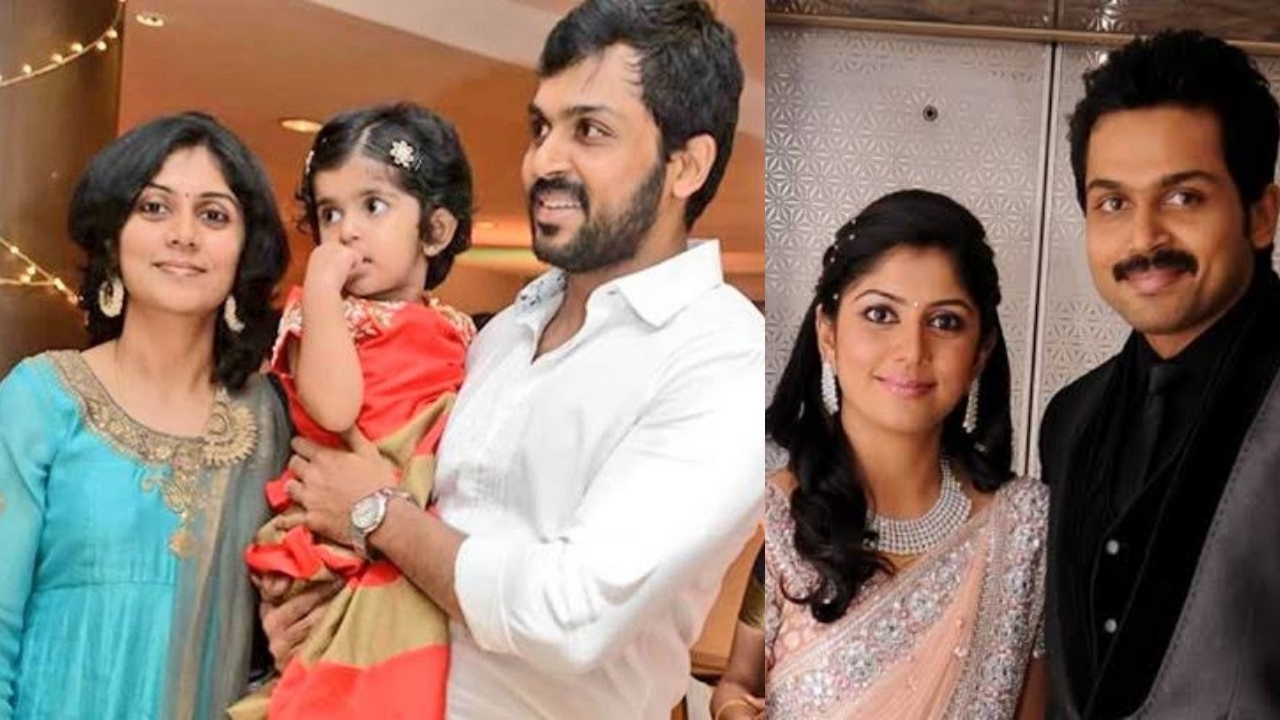 Another member of Tara's family, Karthi became a father again