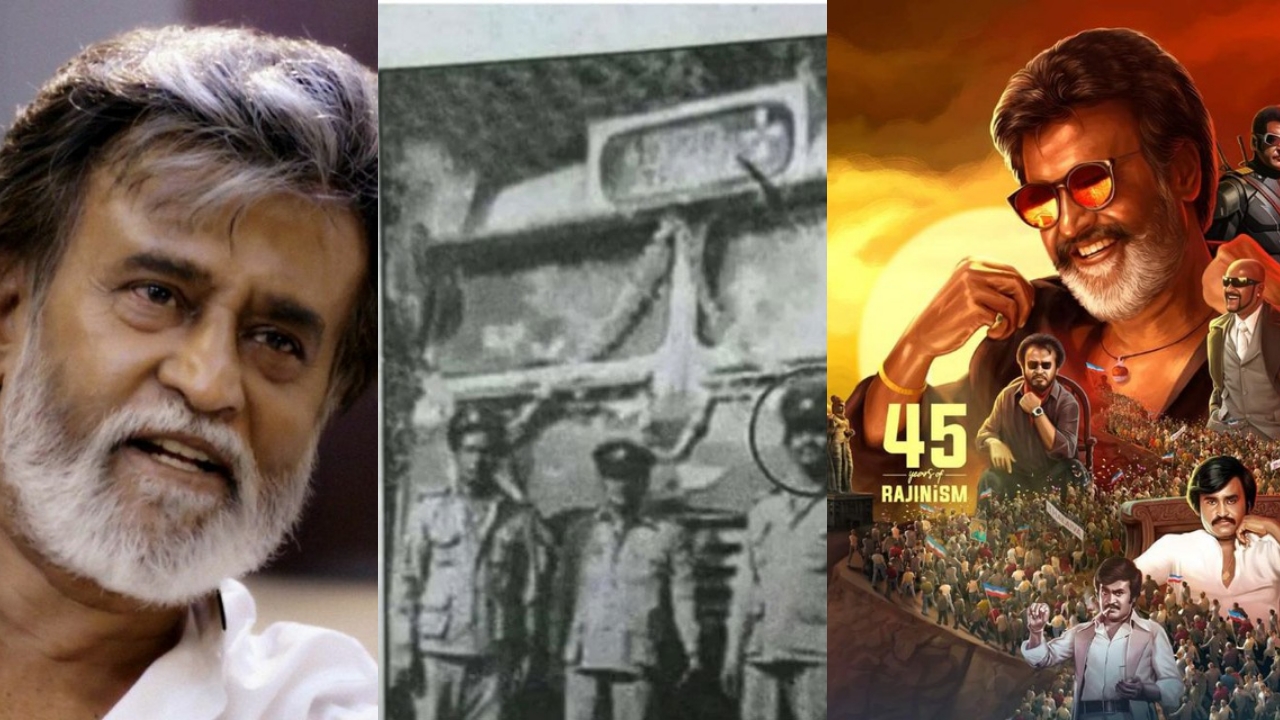 Haven't you heard that Rajinikanth was a bus conductor?  Then look at this for the first time