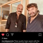 Mohanlal and Mammootty team up for the second part of Lucifer?  Muraligopi's selfie reinforces doubts