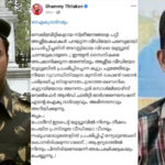 Shammi Thilakan lauds Vijay P Nair's arrest for insulting soldiers