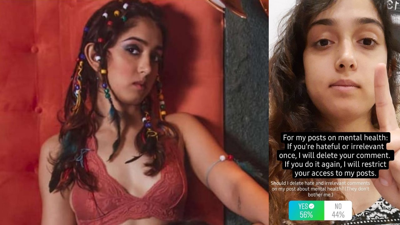 The daughter of a superstar with a strong warning against those who make bad comments