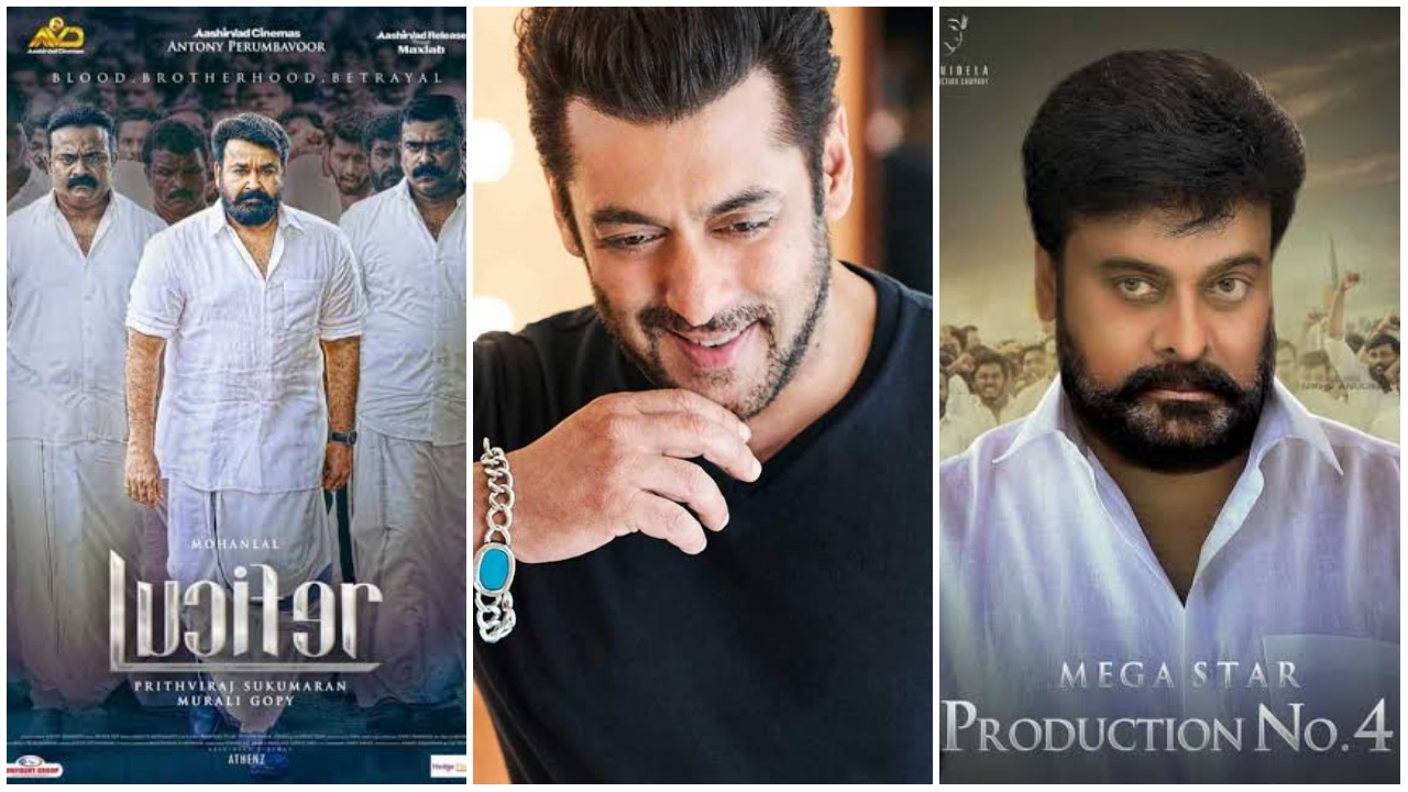 Chiranjeevi invites Salman Khan for Lucifer Telugu remake, Salman rejects invitation, do you know what role Salman was called to?
