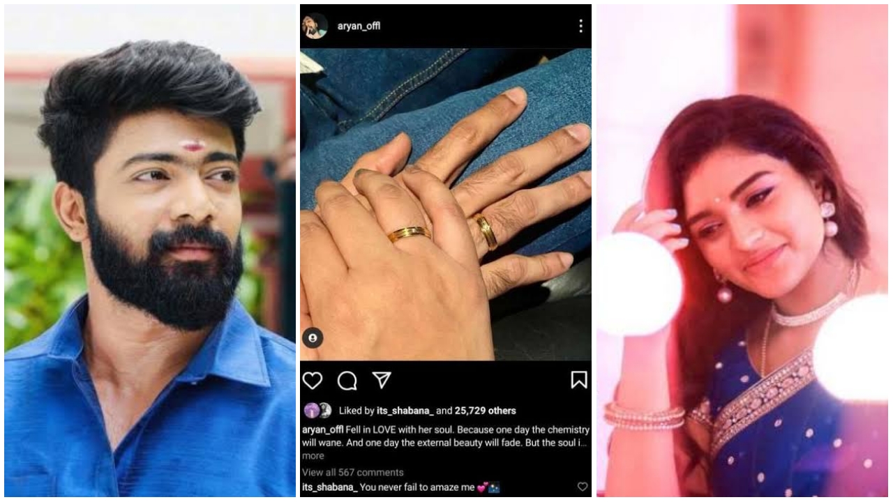 Is Aryan and Shabana engaged?  Outside the pictures of the two standing side by side in the ring, did you hear the two talking about marriage?