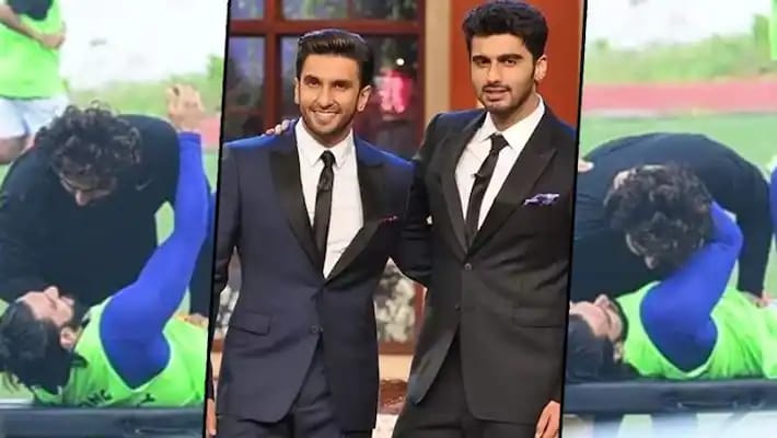 Ranveer Singh and Arjun Kapoor hugging Umm in public, the shooting of the film is nothing, do you know what?