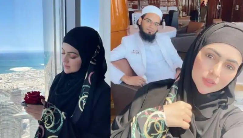 This is Halal Honeymoon, actress Sana Khan celebrating her honeymoon in Maldives, do you know how much rent they pay per night?  You will be shocked to hear that