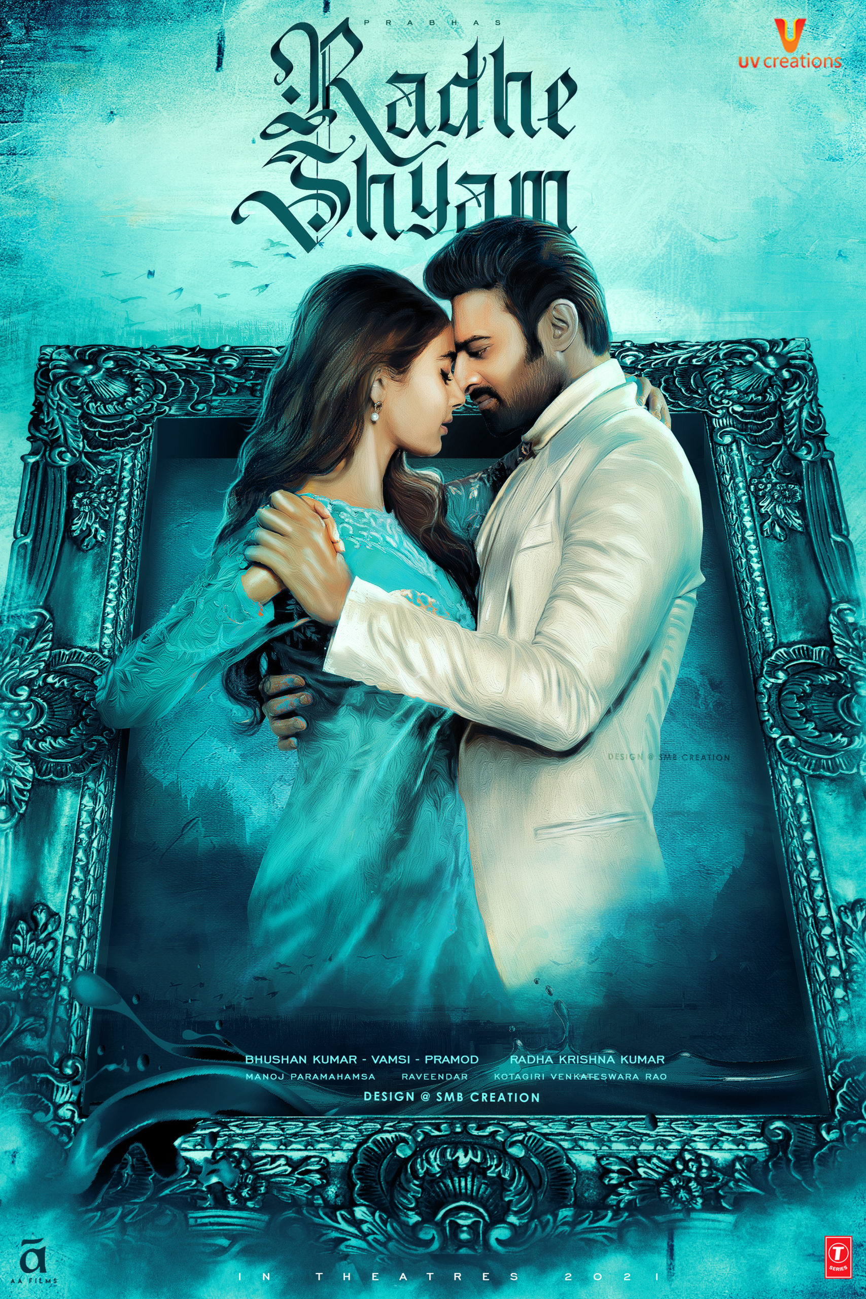 Radhe Shyam Telugu Movie Poster (1) - MixIndia