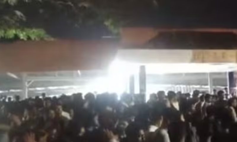 4 students met a tragic end in a rush during a music festival in Kusat;  64 people were injured, two are in critical condition