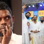 A program run by the left..Vinayak's caste is the problem?  The star was not invited to that stage.