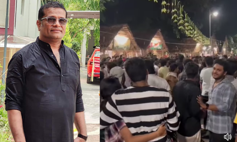 Day-light violence and gang rapes are happening and people who cannot control them have come up with moral codes for a minor conflict: Harish Peradi criticizes the decision to ban Manaviyam Nightlife