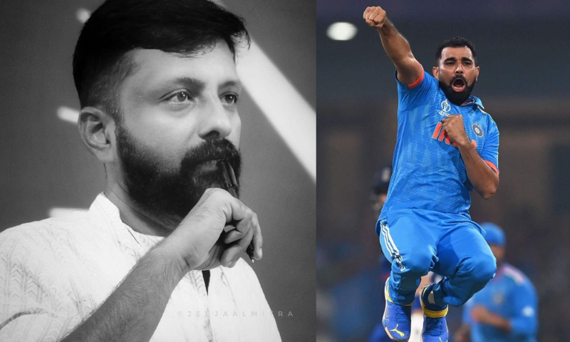 "If he drops a catch, if he misses the field, if he concedes a run, he becomes a traitor again; because his name is Mohammad Shami."