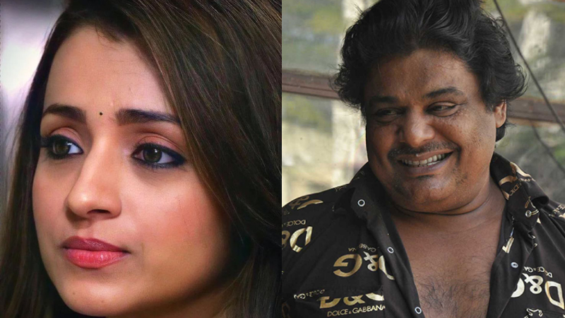 Mansoor Ali Khan Says He Couldn't Share 'Bedroom Scene' With Trisha;  The actress reacted with harsh language.