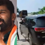 Pinarayi Vijayan is trying to kill the protestors by hitting them with a car;  VT Balram with shocking video