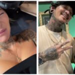 Something a girlfriend did to make her boyfriend happy.  The video went viral