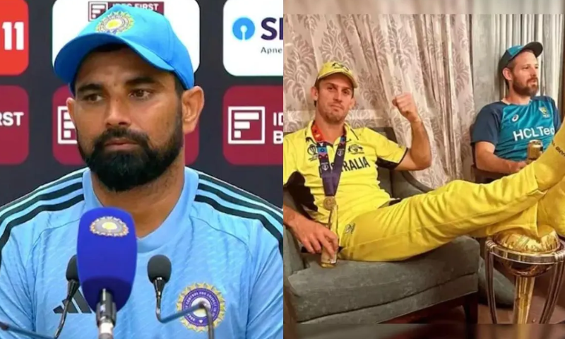 The incident of putting a foot in the World Cup;  Mohammad Shami with severe criticism