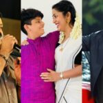 Actor Suresh Gopi received with salute and Navya's son along with actor Dileep and Navya Nair shared video viral