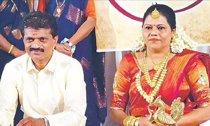 After 33 years, 10B students meet leads the way;  Irrespective of caste and horoscope, Rajesh and Shinei became one, the marriage was preceded by classmates