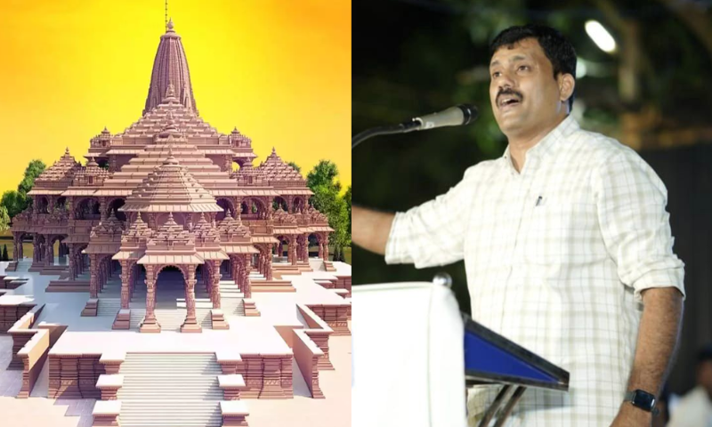 'As a devotee of Rama, I firmly believe that the Rama temple being built in Ayodhya will not contain the spirit of Rama, because the virtuous Rama cannot live in an idol installed there by demolishing a shrine of another religious faith;  Rijil Makuti
