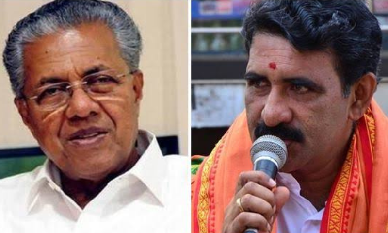 BJP leader B Gopala Krishnan supports Pinarayi and criticizes Youth Congress for throwing sandal, stones and shoes in protest.