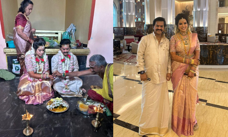 Beast Star Redin Kingsley Gets Married;  The bride is television actress and model Sangeeta