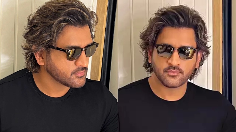 Earlier I used to get ready in 20 minutes.  Now it takes one hour and ten minutes.  Dhoni says that they are the only reason why he grew his hair long