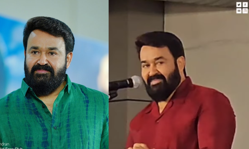 "I have no children";  He has a firm phrase in his mind to call out in any crisis;  Mohanlal