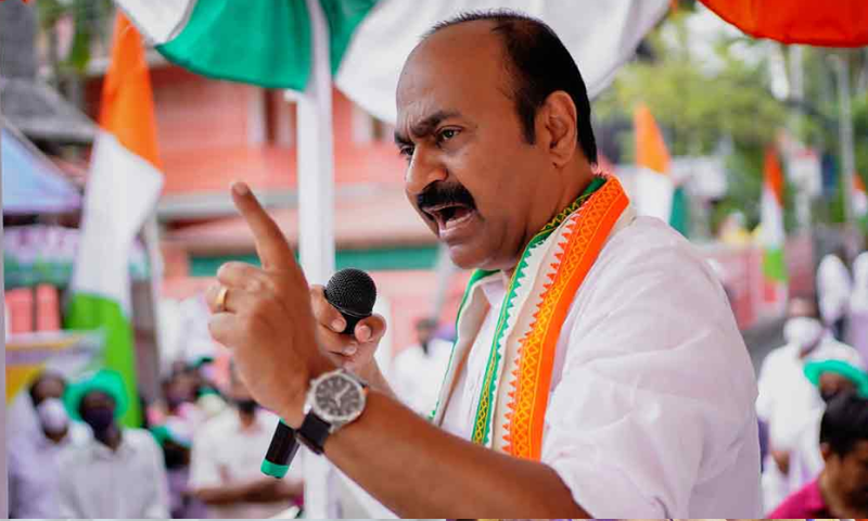 No doubt, he said to hit back those who beat him;  If necessary, he will go to jail;  VD Satheesan