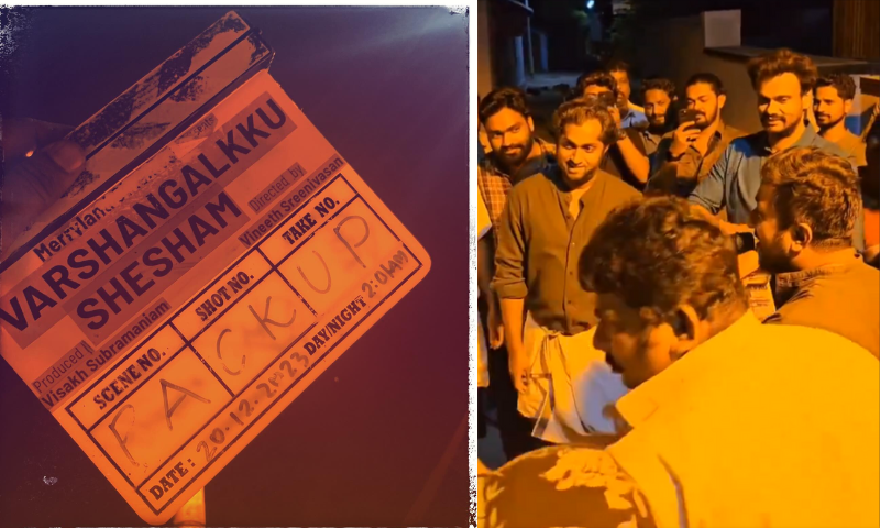 Pranav-Vineeth film 'After Years';  Filming is complete, thanks star-video