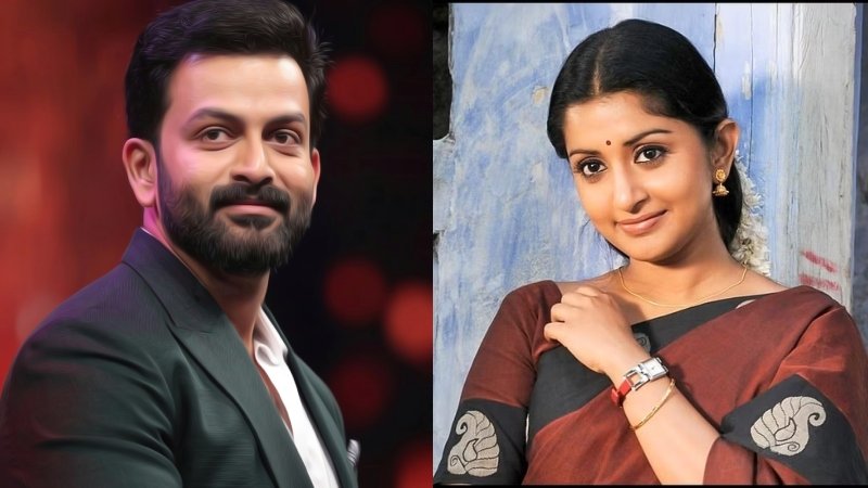 Will there be another romantic movie with Prithviraj?  Meera Jasmine told the presenter that you should ask Prithvi the same question.
