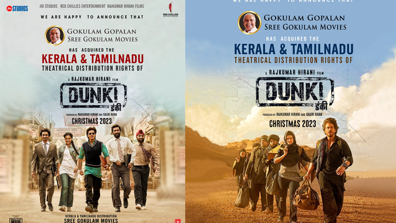 Shah Rukh Khan film 'Dungee' will be distributed in Kerala and Tamil Nadu by Shree Gokulam Movies!