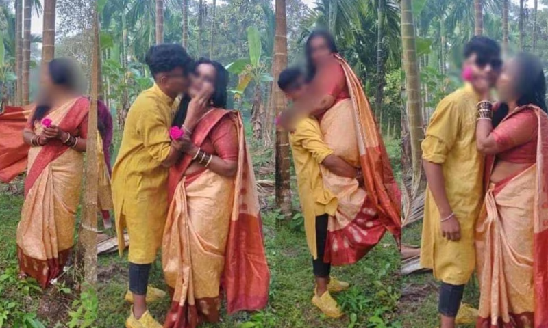 'kissing, hugging, picking up';  Headmistress suspended for 'romantic' photo shoot with class 10 student during outing