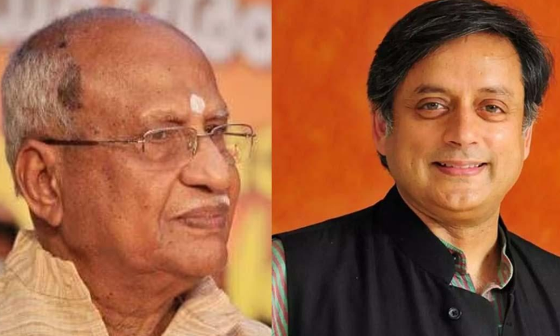 No one can beat Shashi Tharoor in Thiruvananthapuram;  Shashi Tharoor has already influenced the people of Thiruvananthapuram;  BJP leader O Rajagopal with praise