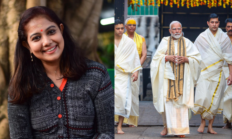 The Prime Minister's presence graced the wedding, the ax from Ayodhya a divine touch;  Rachana Narayanan Kutty