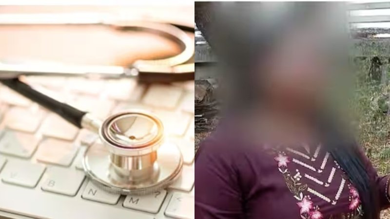 After saying this, he lowered the camera in front of the doctor and started masturbating.  Accused PG student, not caught even after 1 month