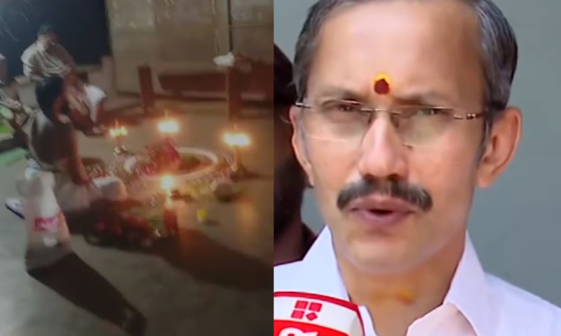 BJP has no role, only one or two people are in BJP in that area;  BJP leader reacts to Ganpati Homam in school