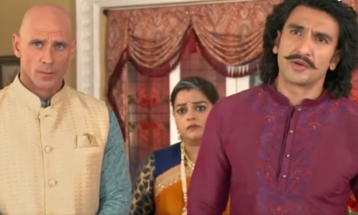  Bollywood star Ranveer Singh starring opposite Pon star Johnny Sins;  Advertising goes viral
