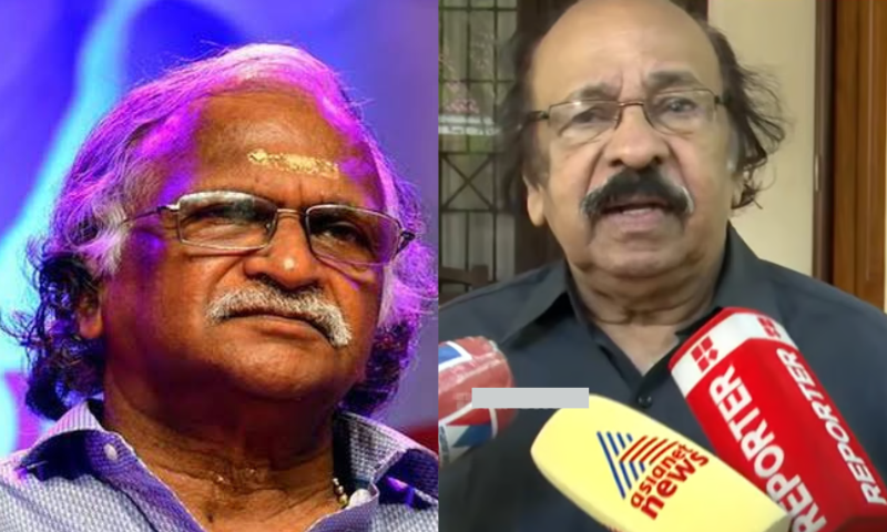 clichéd expressions in song;  Sahitya Akademi president responds to Sreekumaran Thambi's allegation