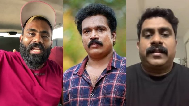 Is this the gangsterism of Binu Adimali?  He grabbed Jineesh's camera by his neck and threw it on the ground and broke it.