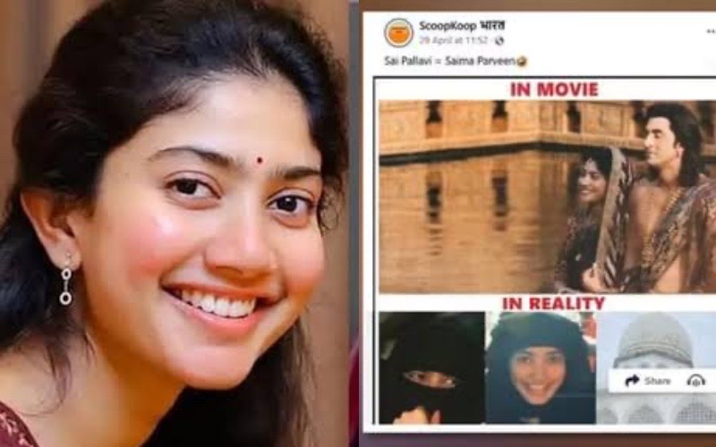 Actress Sai Pallavi is Muslim.The propaganda is fake.This is the evidence