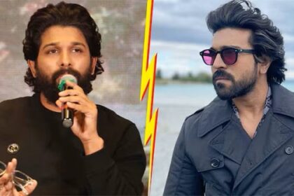 Allu Arjun and Ramcharan Teja campaigned for two different parties