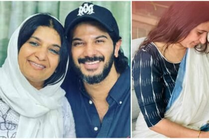 Dulquer Salmaan who wished Ummachi on her birthday, in the picture shared with wishes, Dulquer narrated the story behind the saree worn by Ummachi.