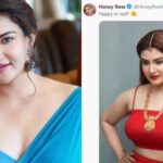 Honey Rose's post said that she would post her bikini picture if she won. This is the reality
