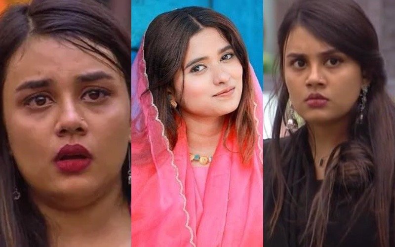 Jasmin shows some gestures. Bigg Boss warns. Ginto doesn't complain but Nora blows.