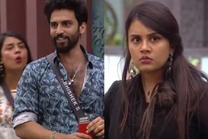 Not losing like this in front of a 23 year old girl.  Even that was not enough and she called him 'dog'. Abhishek could not stop arguing with Jasmin