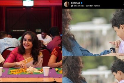 The star revealed that she is now a single mother. Bhama shared the post on social media