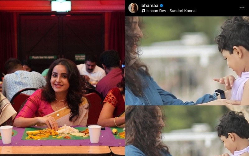 The star revealed that she is now a single mother. Bhama shared the post on social media