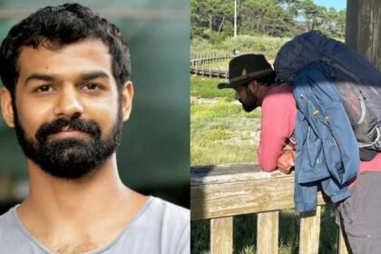 My father works here. Security closes the gate without understanding Pranav