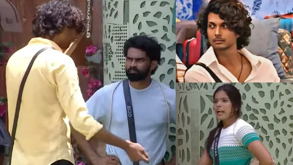 Nandana was dragged to the ground.  Arjun burst into tears and was immediately taken to the medical room by fellow contestants including Sai